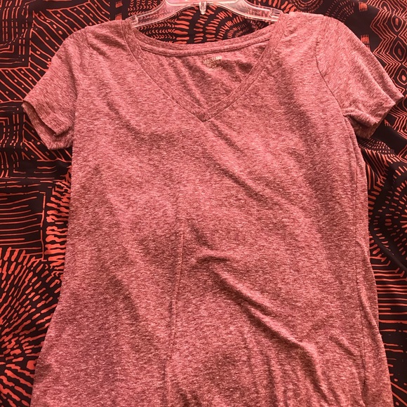 Purple V-Neck Shirt - Picture 1 of 3